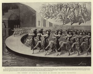 Orienten ved Olympia, Amazonas dans og slangetilbedere